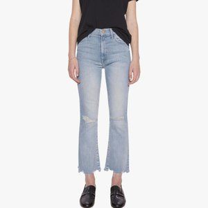 NWT MOTHER  The Hustler Ankle Chew (Color- petal plucker) - Size 24